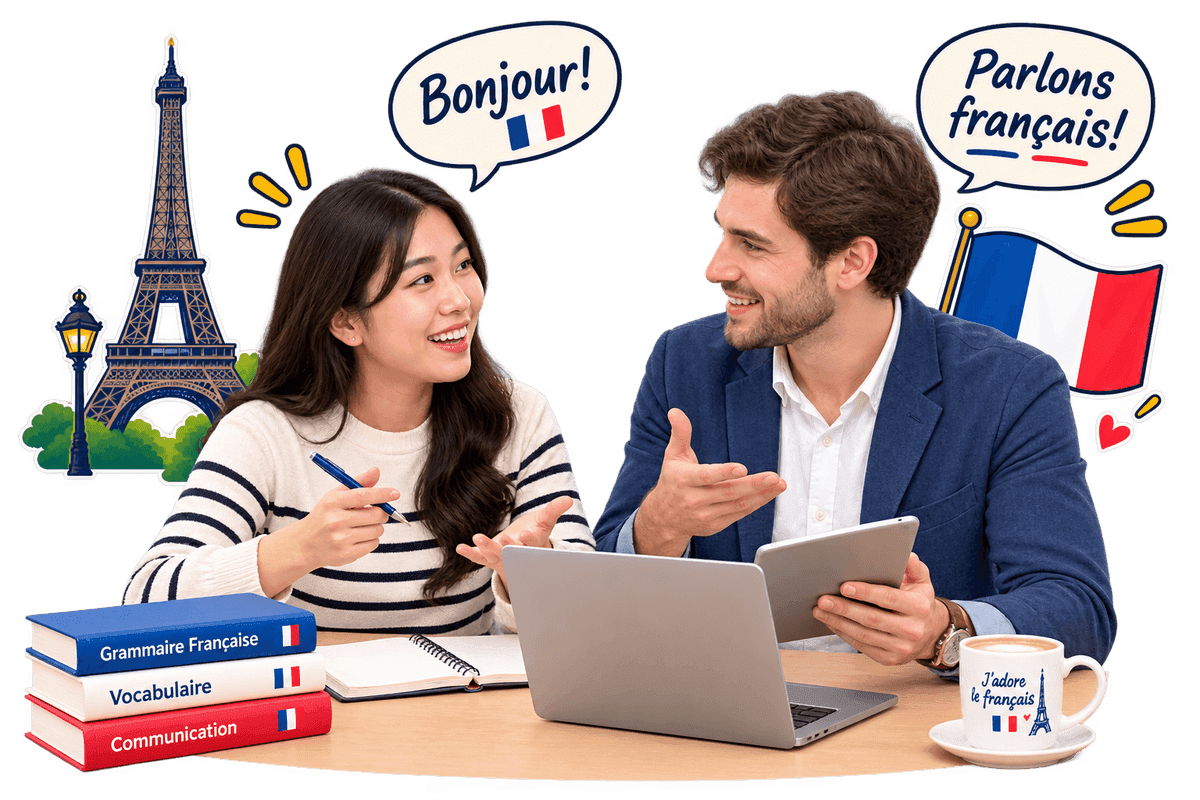Belajar Bahasa Prancis online bersama Linguo