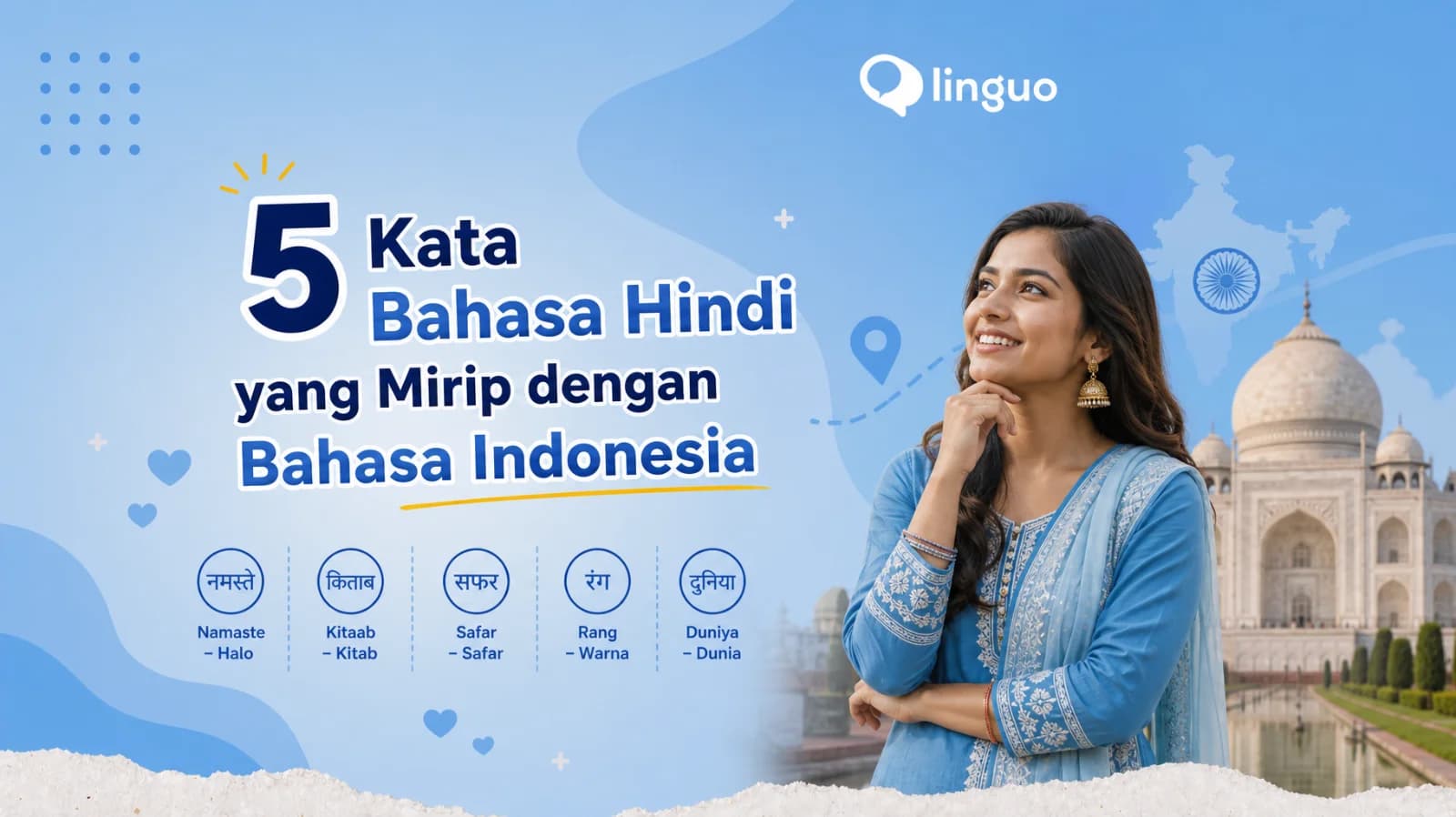 5 Kata Bahasa Hindi yang Mirip dengan Bahasa Indonesia