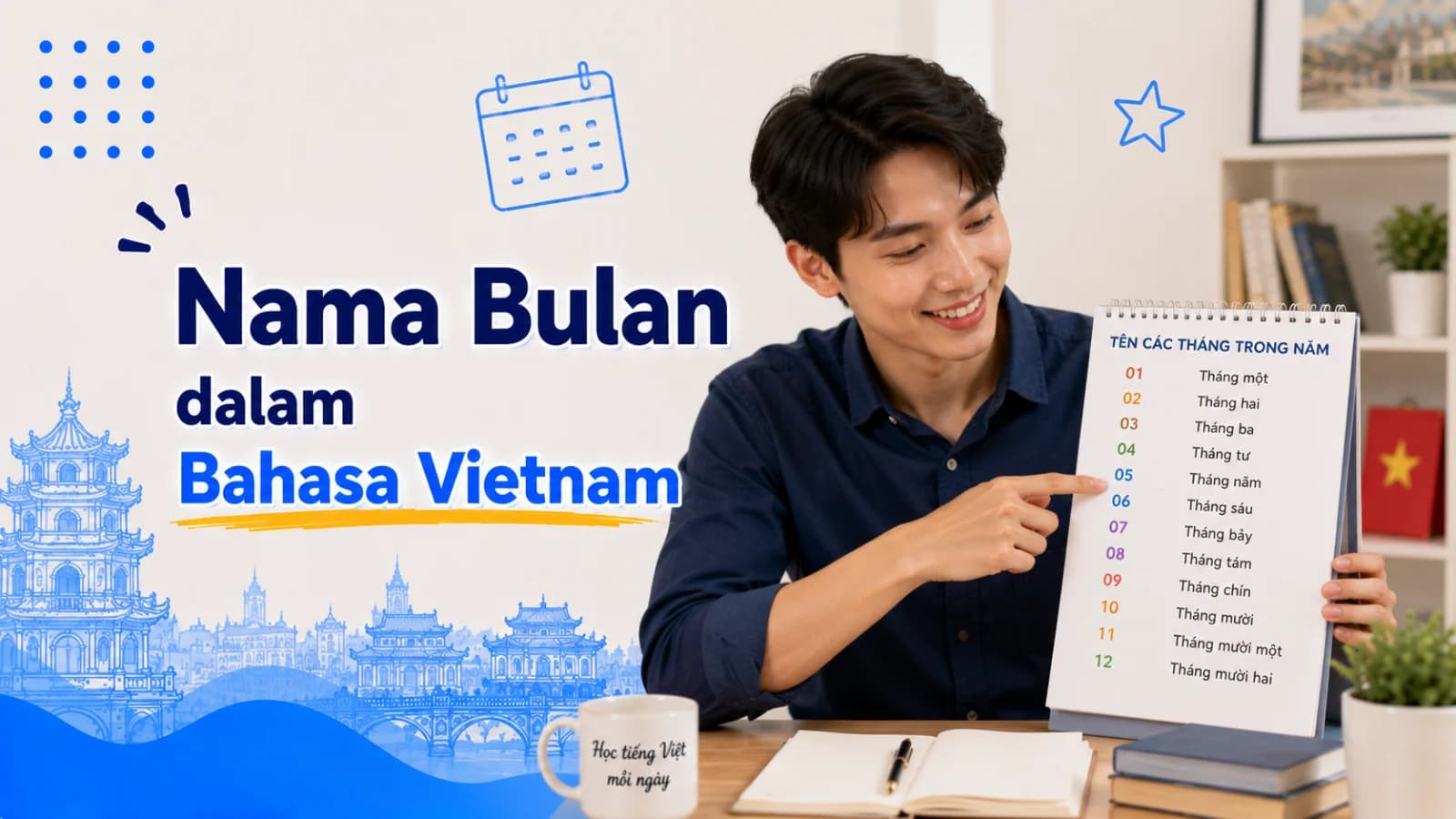 Nama Bulan dalam Bahasa Vietnam