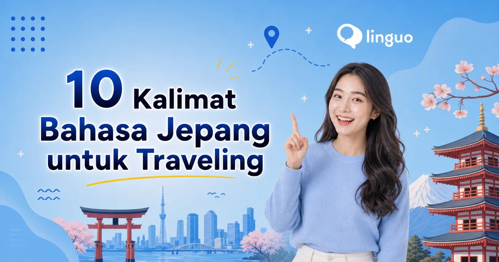 10 Kalimat Bahasa Jepang untuk Traveling